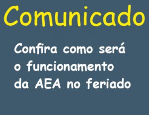 Funcionamento Da Aea Mg Durante O Feriado Aea Mg