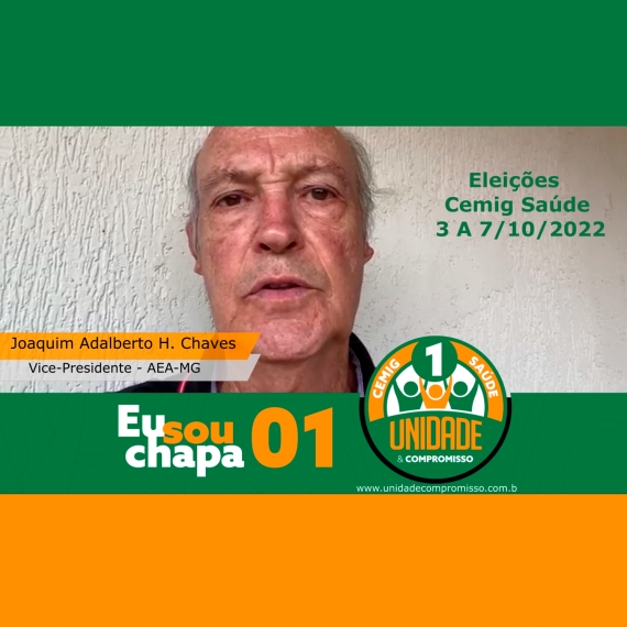 Eleições Cemig Saúde 2022 • Apoiador Joaquim H. Chaves